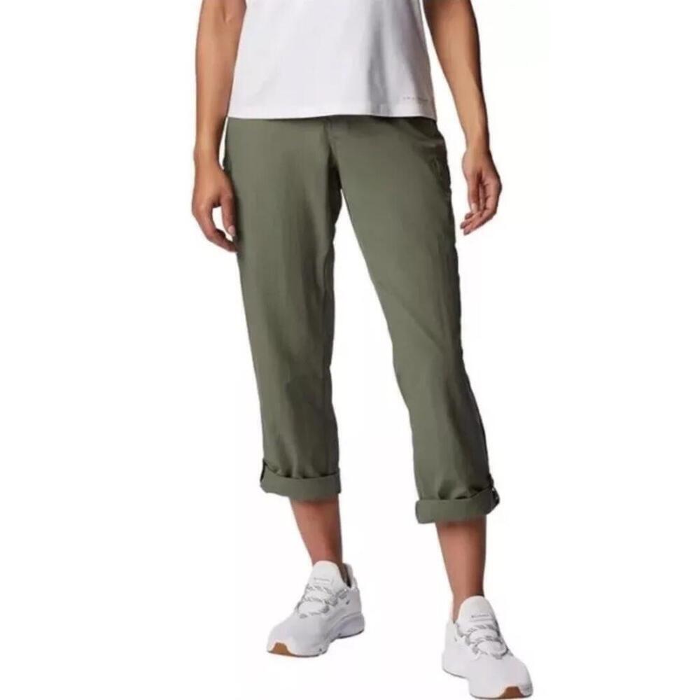 Columbia Women's Omni-Shield Regular Straight Leg Pants, Cypress, Size L AG3 AJ9
